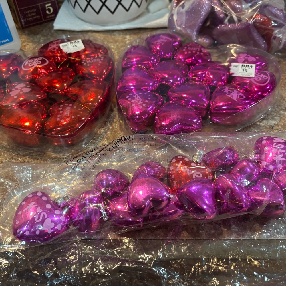 Assorted Heart-Shaped Chocolates